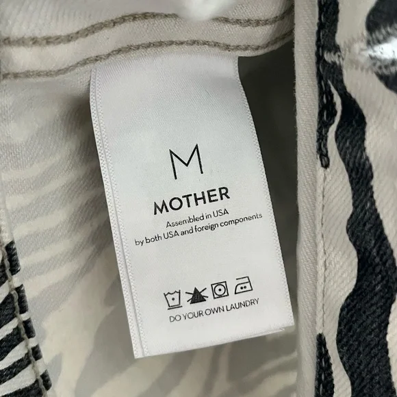 BRAND NEW MOTHER | The Out Of Pocket Jacket Hoofing It Wash in White | Size M - Picture 11 of 12